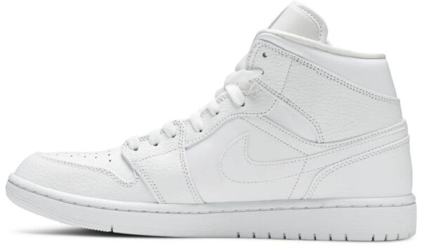 Jordan 1 Mid Triple White 2.0 (2020) 554724-130 - Nicesk photo 2
