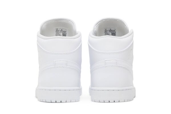 Jordan 1 Mid Triple White 554724-136 - Nicesk photo 6