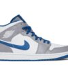 Jordan 1 Mid True Blue DQ8426-014 - Nicesk photo 1