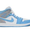 Jordan 1 Mid University Blue Grey DX9276-100 - Nicesk photo 1