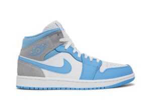 Jordan 1 Mid University Blue Grey DX9276-100 - Nicesk photo 1