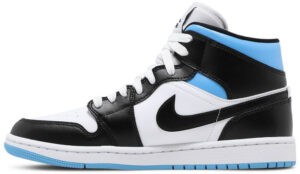 Jordan 1 Mid University Blue (Women's) BQ6472-102 - Nicesk photo 2