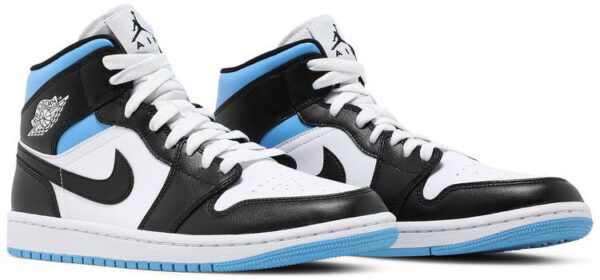 Jordan 1 Mid University Blue (Women's) BQ6472-102 - Nicesk photo 3