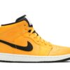 Jordan 1 Mid University Gold Black 554724-700 - Nicesk photo 1