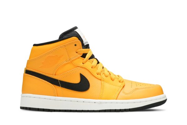 Jordan 1 Mid University Gold Black 554724-700 - Nicesk photo 1