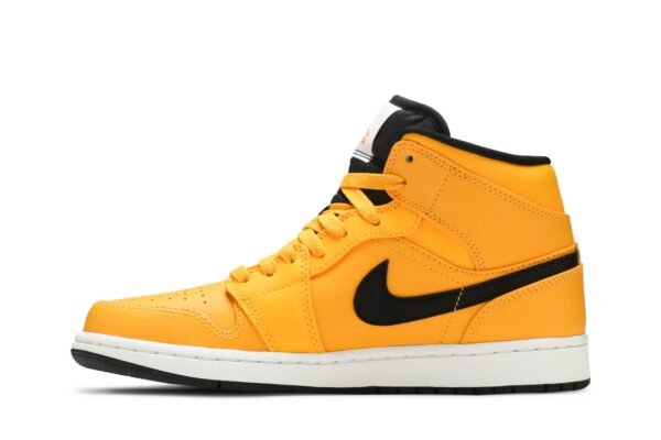 Jordan 1 Mid University Gold Black 554724-700 - Nicesk photo 3
