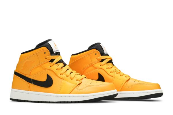 Jordan 1 Mid University Gold Black 554724-700 - Nicesk photo 8