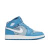 Jordan 1 Mid Washed Denim (GS) DM8951-400 - Nicesk photo 1