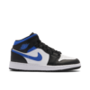 Jordan 1 Mid White Black Racer Blue (GS) 554725-140 - Nicesk photo 1