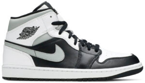 Jordan 1 Mid White Shadow 554724-073 - Nicesk photo 1