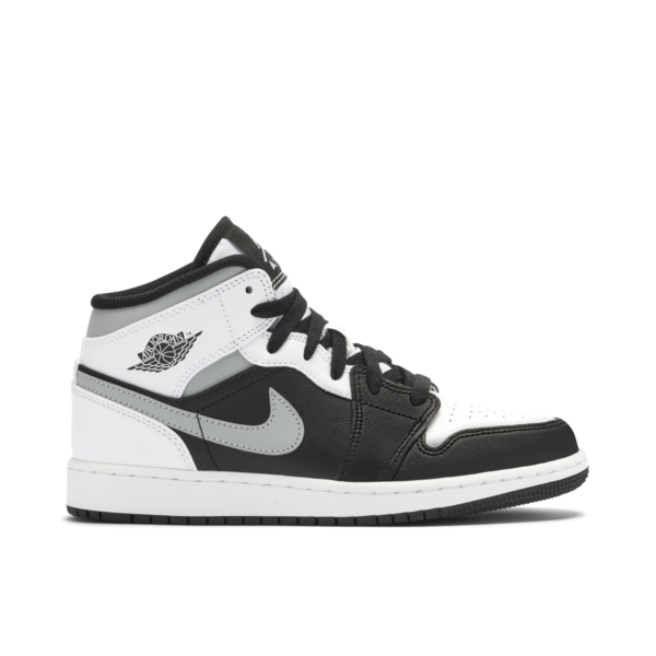 Jordan 1 Mid White Shadow (GS) 554725-073 - Nicesk photo 1