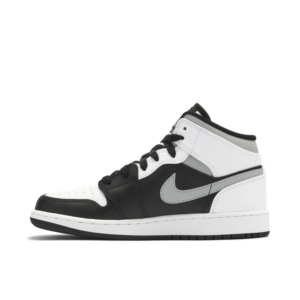Jordan 1 Mid White Shadow (GS) 554725-073 - Nicesk photo 2
