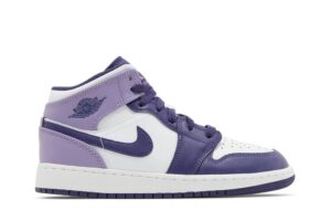 Jordan 1 Mid White Sky J Purple (GS) DQ8423-515 - Nicesk photo 1