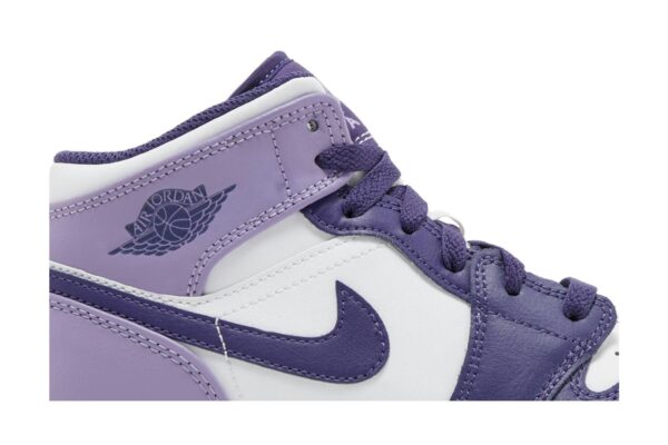 Jordan 1 Mid White Sky J Purple (GS) DQ8423-515 - Nicesk photo 2