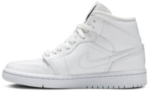 Jordan 1 Mid White Snakeskin (Women's) BQ6472-110 - Nicesk photo 2