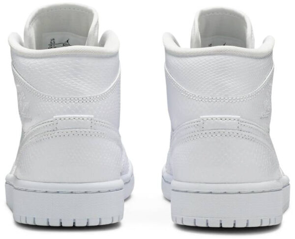 Jordan 1 Mid White Snakeskin (Women's) BQ6472-110 - Nicesk photo 4