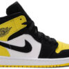 Jordan 1 Mid Yellow Toe Black 852542-071 - Nicesk photo 1