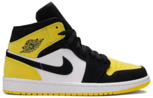 Jordan 1 Mid Yellow Toe Black 852542-071 - Nicesk photo 1