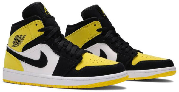 Jordan 1 Mid Yellow Toe Black 852542-071 - Nicesk photo 3
