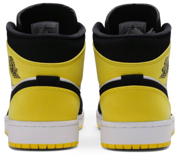 Jordan 1 Mid Yellow Toe Black 852542-071 - Nicesk photo 4
