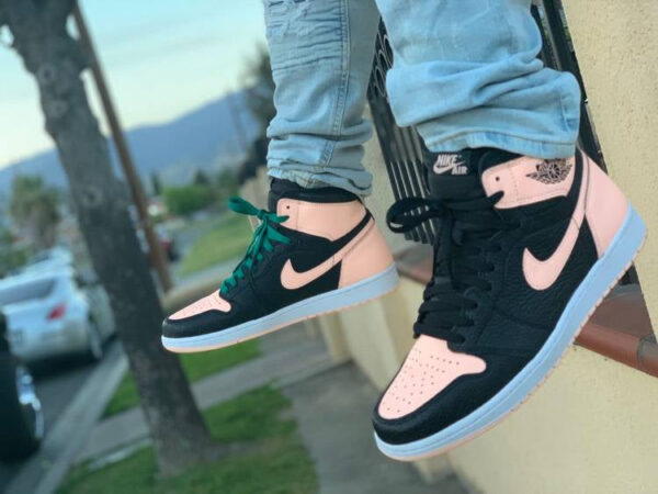 Jordan 1 Retro High Black Crimson Tint 555088-081 - Nicesk photo 6