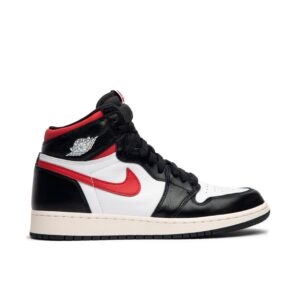 Jordan 1 Retro High Black Gym Red (GS) 575441-061 - Nicesk photo 1