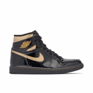 Jordan 1 Retro High Black Metallic Gold (2020) 555088-032 - Nicesk photo 1