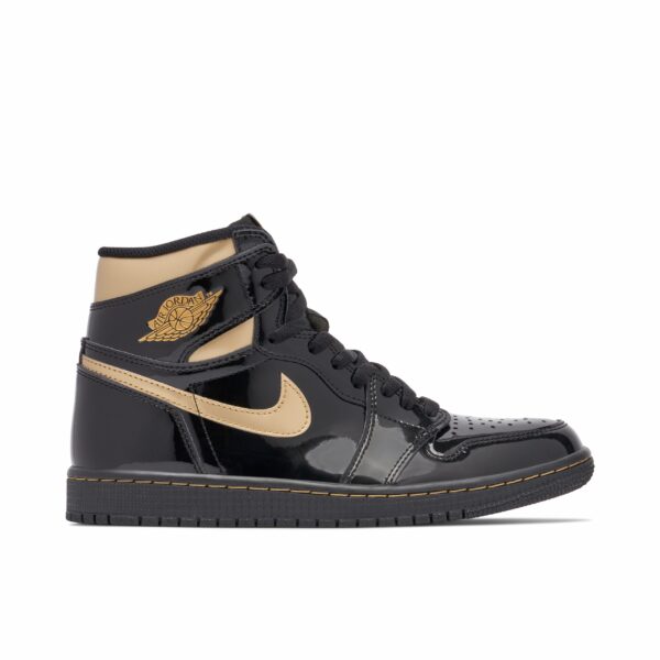 Jordan 1 Retro High Black Metallic Gold (2020) 555088-032 - Nicesk photo 1