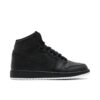 Jordan 1 Retro High Black Perforated (GS) 575441-002 - Nicesk photo 1