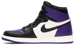 Jordan 1 Retro High Court Purple 555088-501 - Nicesk photo 2