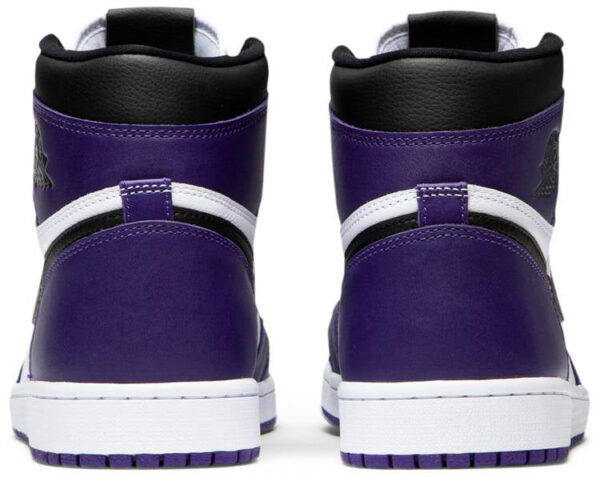 Jordan 1 Retro High Court Purple White 555088-500 - Nicesk photo 4