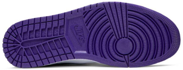 Jordan 1 Retro High Court Purple White 555088-500 - Nicesk photo 5
