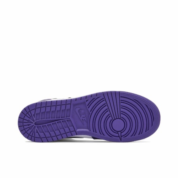 Jordan 1 Retro High Court Purple White (GS) 575441-500 - Nicesk photo 3