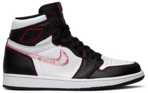 Jordan 1 Retro High Defiant White Black Gym Red CD6579-071 - Nicesk photo 1