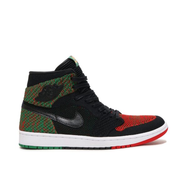 Jordan 1 Retro High Flyknit Black History Month (2018) AA2426-026 - Nicesk photo 1