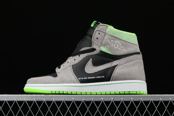 Jordan 1 Retro High Neutral Grey Volt 555088-070 - Nicesk photo 2