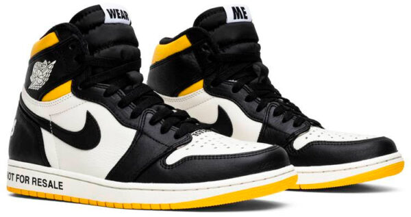 Jordan 1 Retro High Not for Resale Varsity Maize 861428-107 - Nicesk photo 3