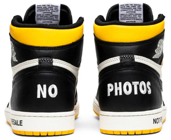 Jordan 1 Retro High Not for Resale Varsity Maize 861428-107 - Nicesk photo 4