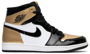 Jordan 1 Retro High NRG Patent Gold Toe 861428-007 - Nicesk photo 1