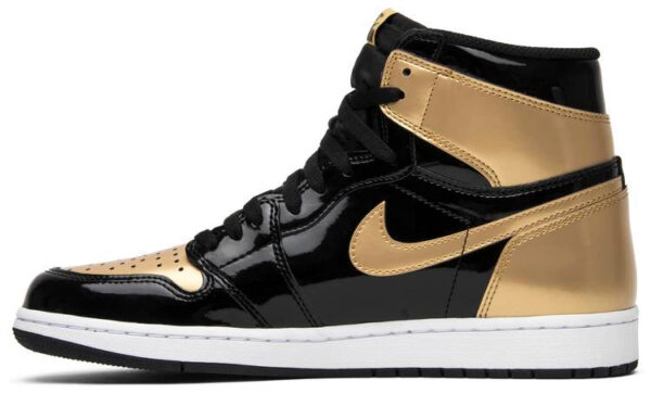 Jordan 1 Retro High NRG Patent Gold Toe 861428-007 - Nicesk photo 2