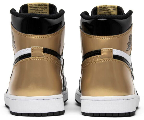 Jordan 1 Retro High NRG Patent Gold Toe 861428-007 - Nicesk photo 4
