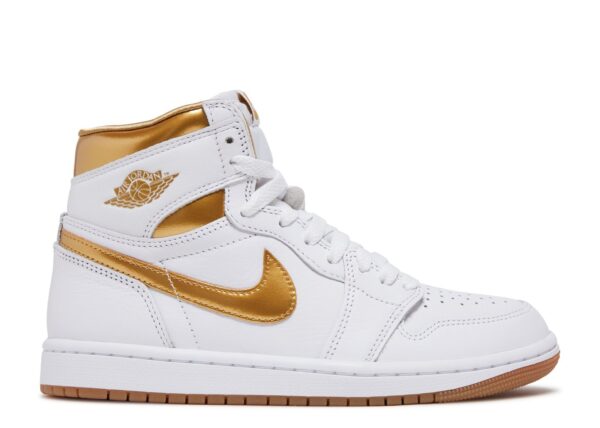Jordan 1 Retro High OG Metallic Gold (Women's) FD2596-107 - Nicesk photo 2