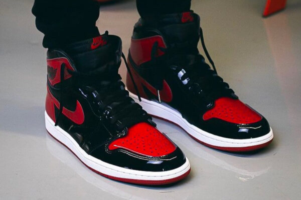 Jordan 1 Retro High OG Patent Bred 555088-063 - Nicesk photo 5