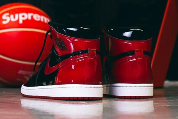 Jordan 1 Retro High OG Patent Bred 555088-063 - Nicesk photo 6