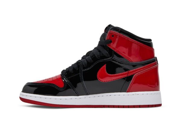 Jordan 1 Retro High OG Patent Bred (GS) 575441-063 - Nicesk photo 3