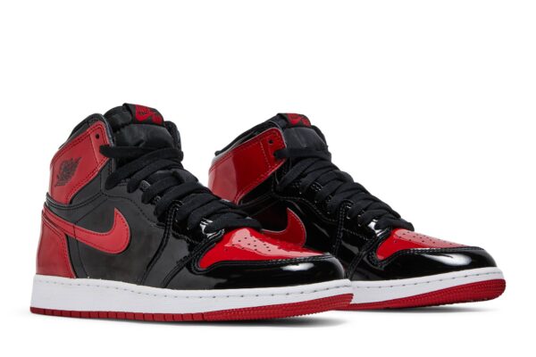 Jordan 1 Retro High OG Patent Bred (GS) 575441-063 - Nicesk photo 8