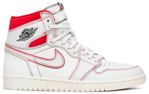 Jordan 1 Retro High Phantom Gym Red 555088-160 - Nicesk photo 1