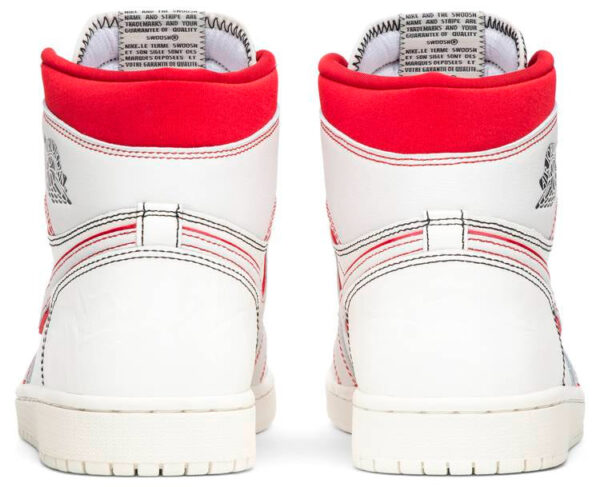 Jordan 1 Retro High Phantom Gym Red 555088-160 - Nicesk photo 4