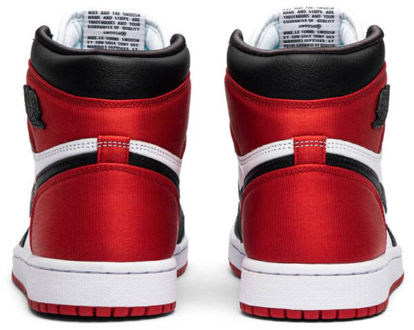 Jordan 1 Retro High Satin Black Toe (Women's) CD0461-016 - Nicesk photo 4