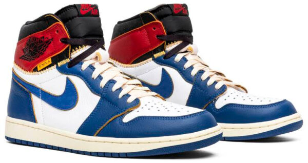 Jordan 1 Retro High Union Los Angeles Storm Blue BV1300-146 - Nicesk photo 4